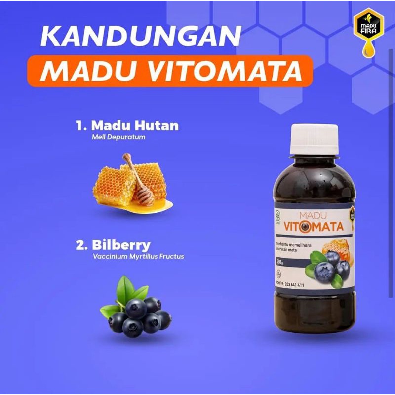 

Madu Vitomata - Ramuan Madu Spesialis Mata