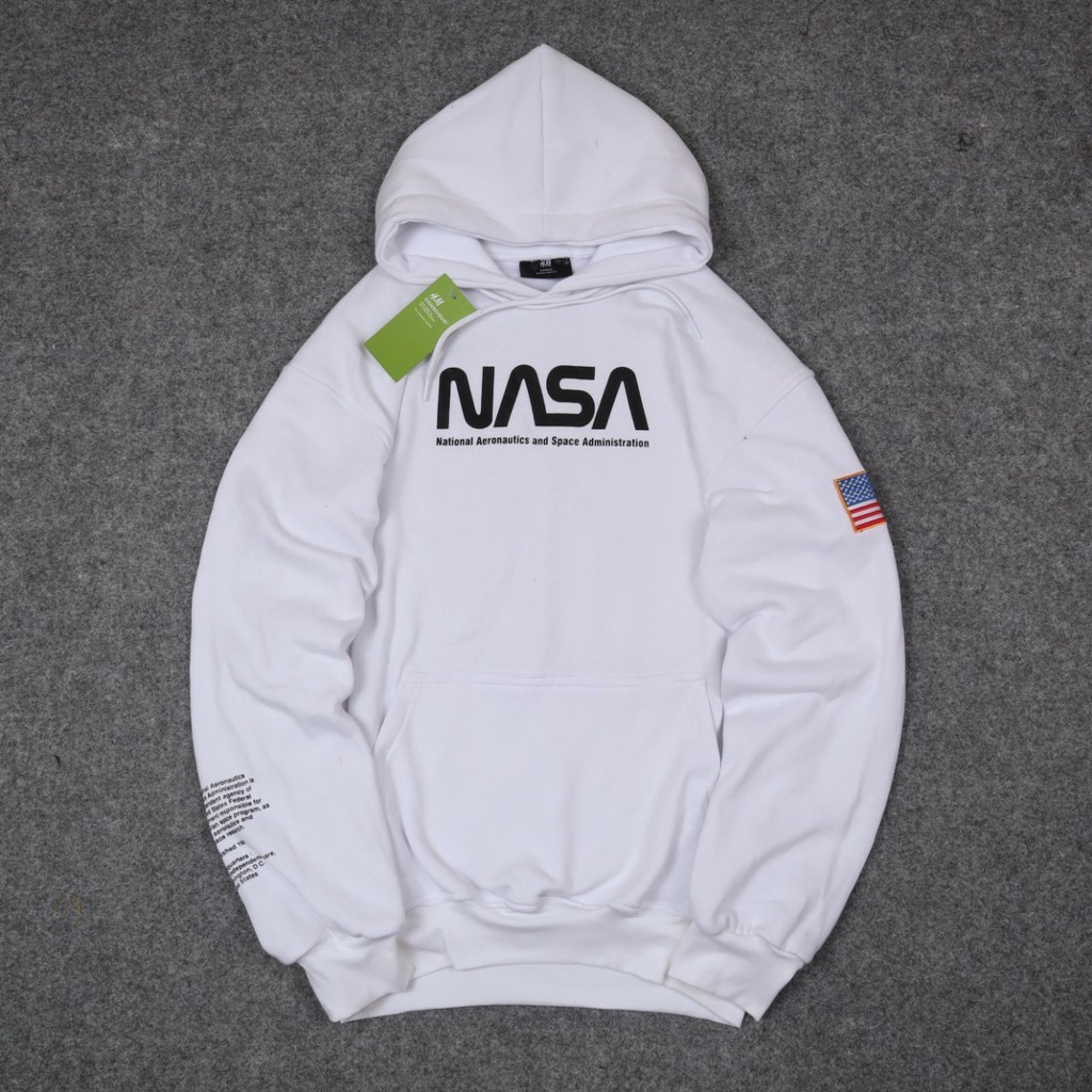 Jaket Sweater Hoodie NASA SPACE ADMINISTRATION – Edition Trendy Casual Unisex Good Brand Quality Sty