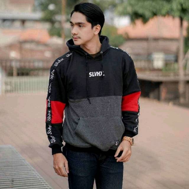 Hoodie SLVHX distro, ph hoodie slvhx, hoodie trendy pria dan wanita