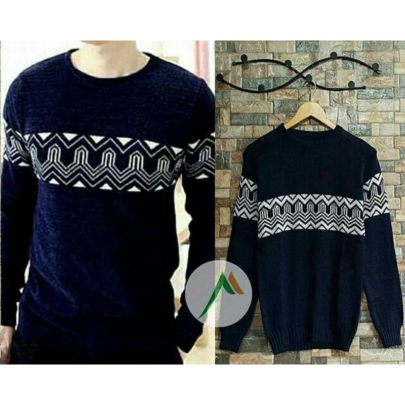 Atasan/Sweater Rajut Pria Anthony Tribal good quality
