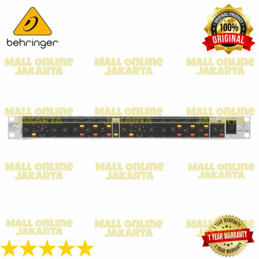 Crosover Behringer Cx 3400 v2 2 way crossover cx3400v2 3 way 4 way