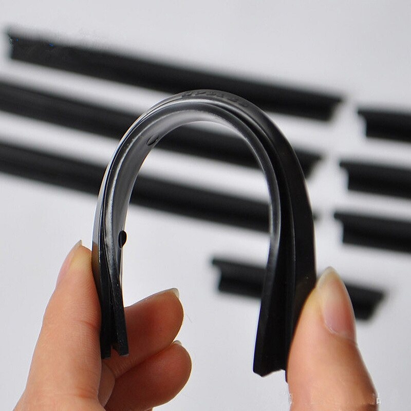 [BISA COD] Slim Door Guard Protector Pelindung Pintu Mobil Universal 8 pcs Selip Door Edge