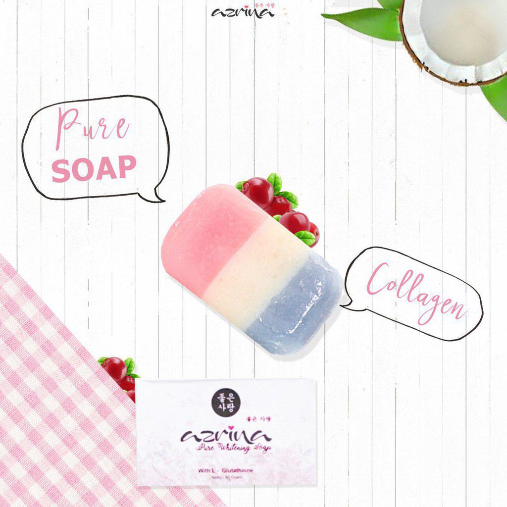 Pure Whitening Soap by Azrina Beauty