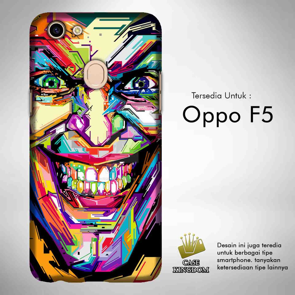 Joker WPAP Art 1 Casing Custom Oppo F5 Case