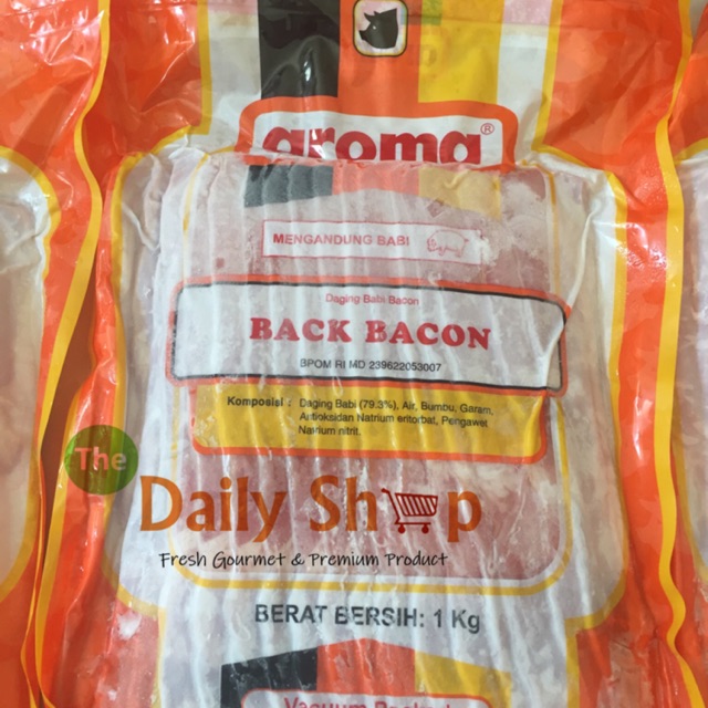 

AROMA Pork BACK BACON