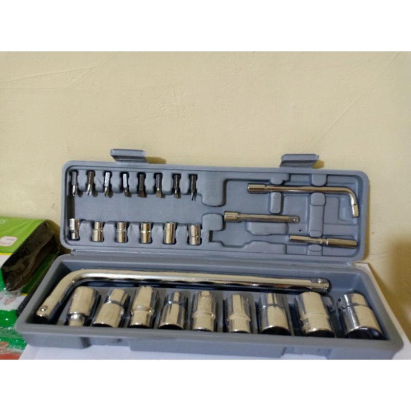 Kunci Shock / Kunci Sok Set 27 Pcs Original Mirip kenmaster