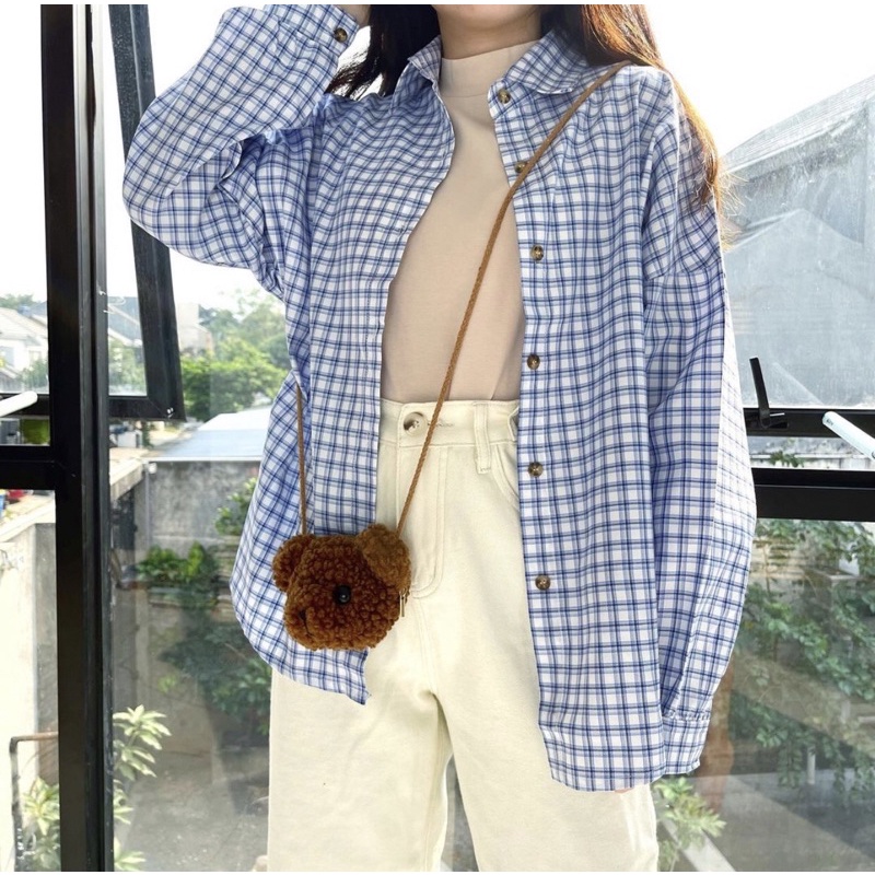 TARTAN FLANEL SHIRT KEMEJA KOTAK / devilknitwear devilknit_id-OCEAN