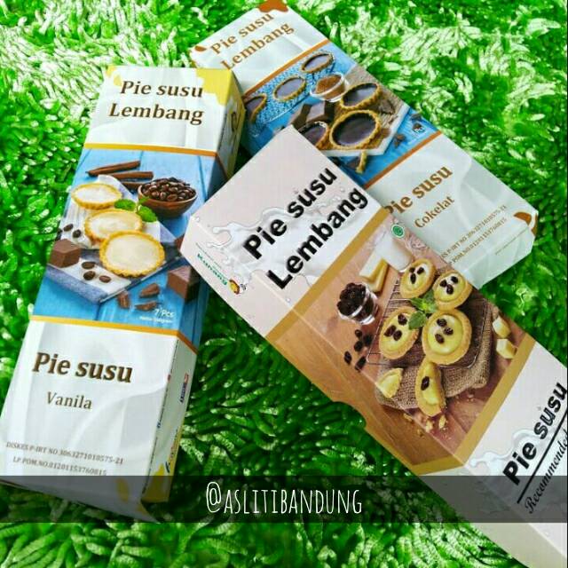 Pie Susu Lembang - Asli Ti Bandung Oleh Oleh Bandung khas Lembang Kue Bandung by aslitibandung