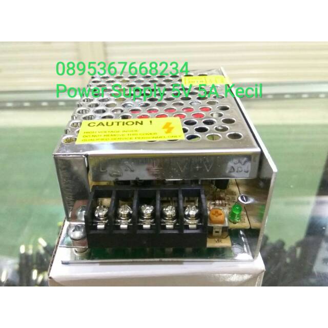 Power Supply 5V 5A Body Kecil