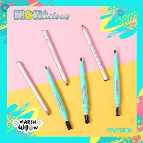 MarshWillow Brownlicious Eyebrow Pencil Matic Eyebrow Pensil Alis by Natasha Wilona BPOM (VC)