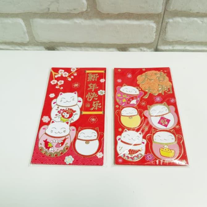 

14.84Ftgrdujh- 2860 Angpao Tahun Baru Imlek Murah Lucky Cat Maneki Ampao Babi 2019 -Toko-Boneka.