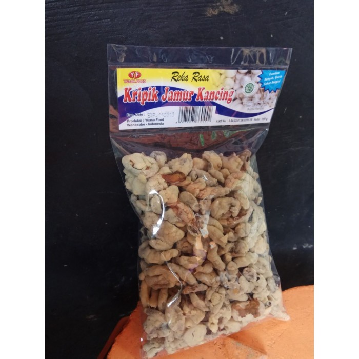 

BANYAK DICARI MAKANAN KHAS KRIPIK JAMUR KANCING 150GRAM