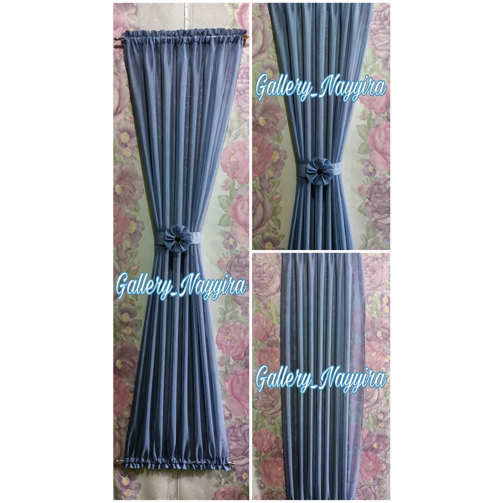 gorden spiral polos abu kebiruan premium