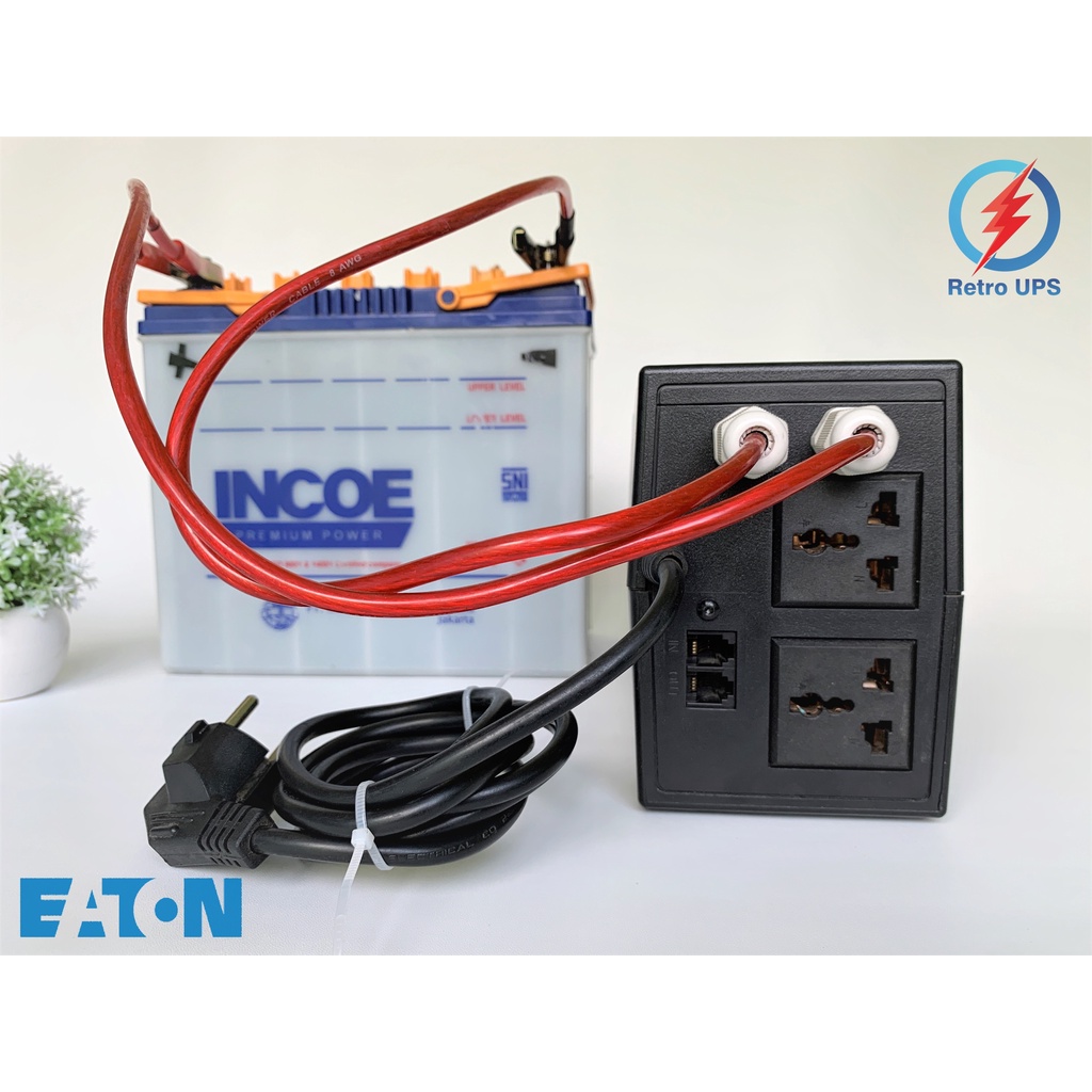 UPS Modifikasi Eaton 5L USB 12V Modif Aki External