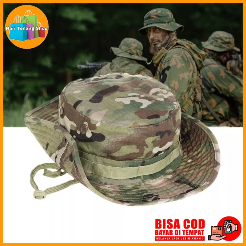 Topi rimba import / topi bucket/topi berburu/topi outdoor