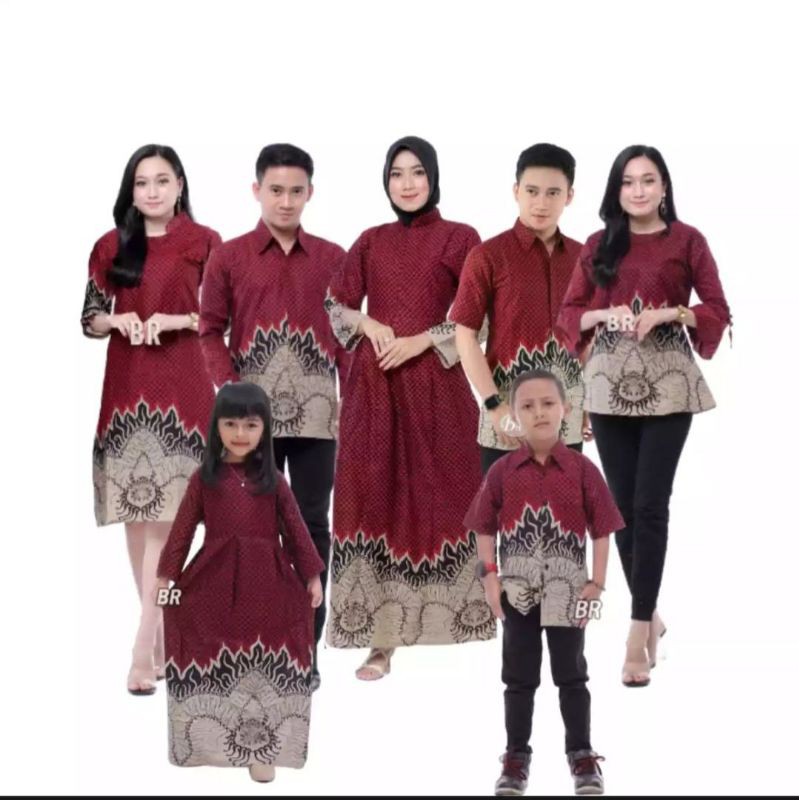 Cinta family best seller couple keluarga batik motif terbaru 2021