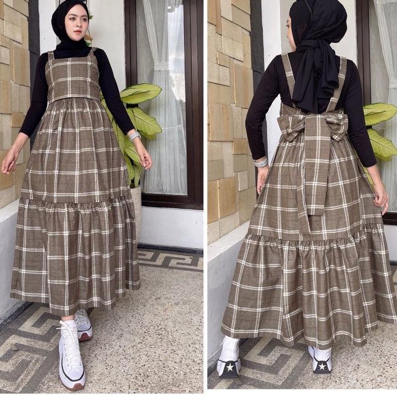 SET PITA TARTAN / OVERALL PITA TARTAN {CRM.02Jl22o}