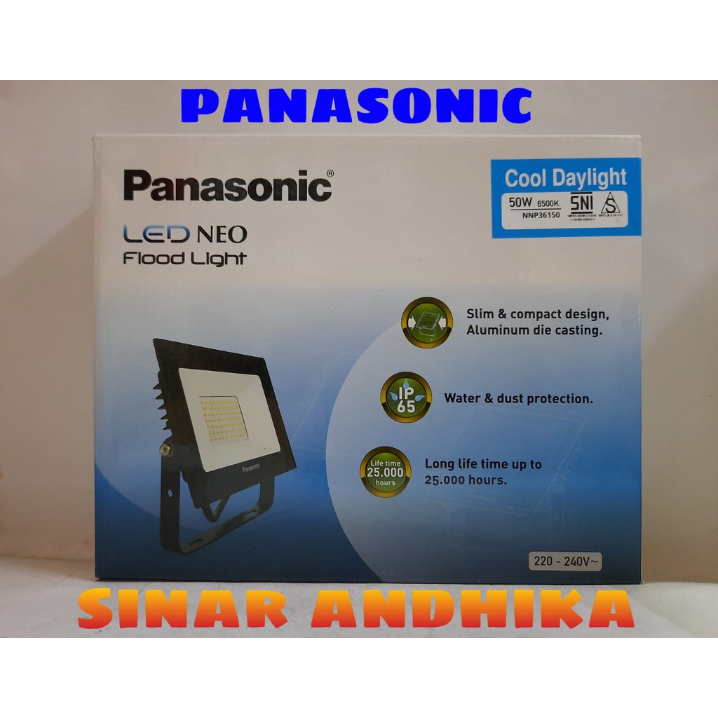 LED NEO FLOOD LIGHT PANASONIC 50 WATT NNP 36150/NNP 36110