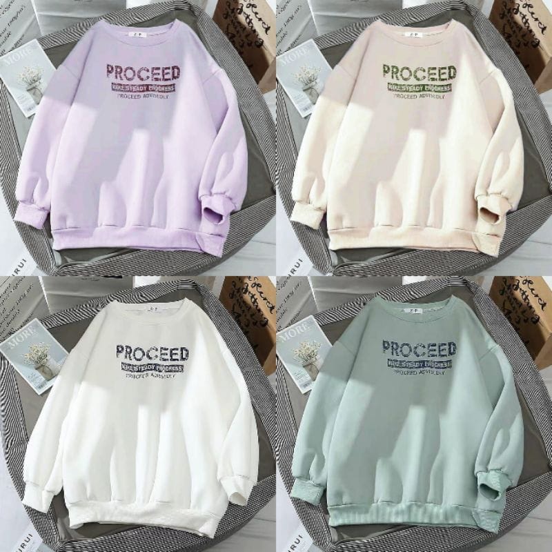 Weijia Fashion OOTD Wanita Sweater CLOYE / Sweater Proceed / Sweater Terbaru / Sweater Wanita / Swea