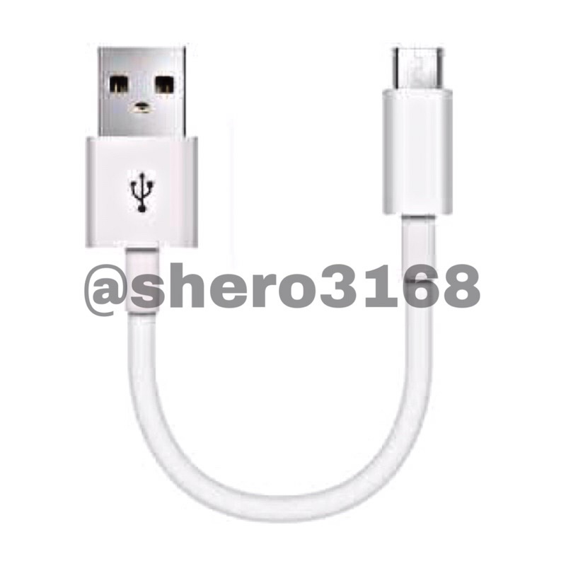 Cable kabel data pendek / powerbank micro usb , Type c dan lightning