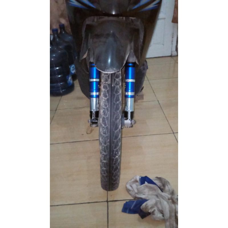 cover shock depan motor honda revo