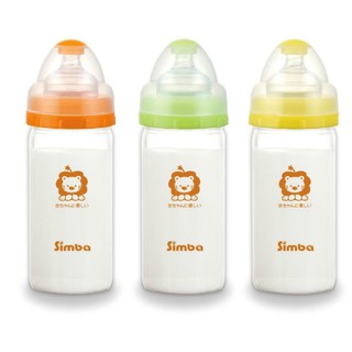 Simba Botol Susu Kaca Wideneck 240ml Diamond Light Glass Simba Botol Susu Kaca Wideneck 240ml Diamond Light Glass