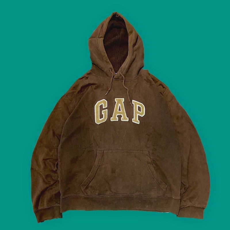 hoodie gap brown vintage second original travis scott