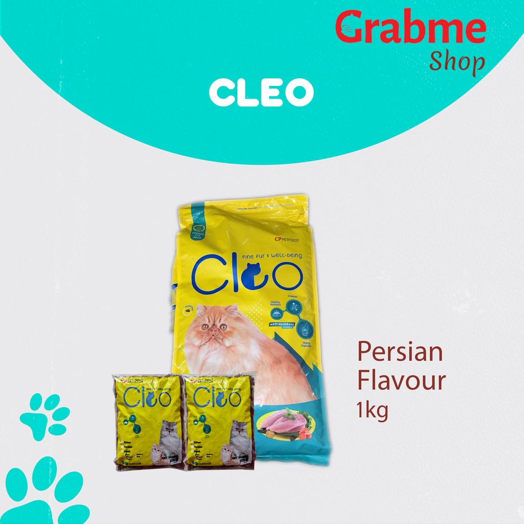 Makanan Kucing kering Premium CLEO All Variant 500gr - 1kg