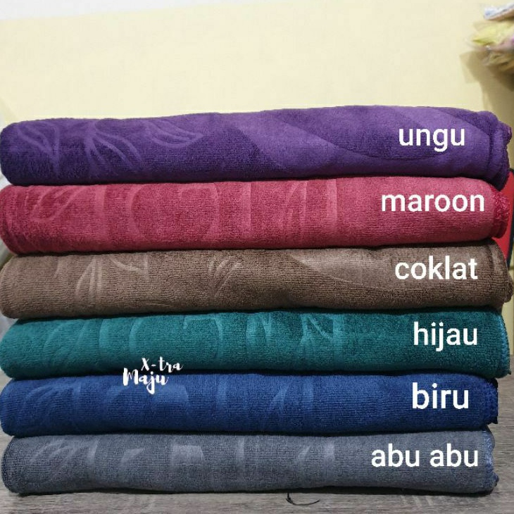 Handuk Mandi Dewasa 70X140 / HANDUK MICROFIBER TERMURAH BERKUALITAS G DAUN LEMBUT