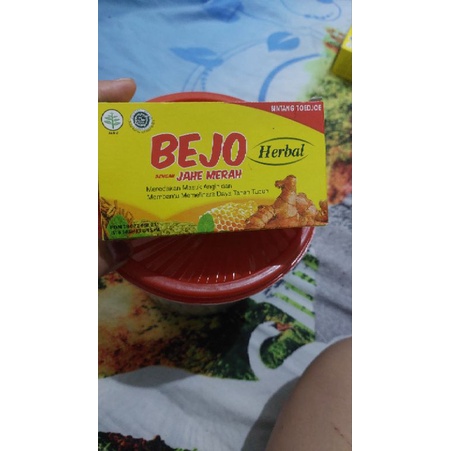 Bejo jahe merah tolak angin isi 6