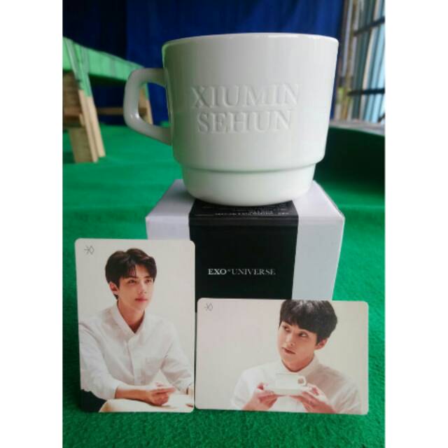 EXO-UNIVERSE CUP + PHOTOCARD SEHUN/XIUMIN