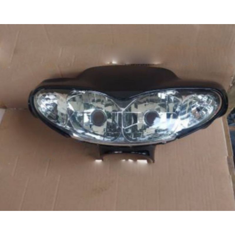 Batok Depan Belakang Jupiter Z Lama Hitam Plus Lampu Depan 2003 2004 2005 Totok Depan Set Reflektor 