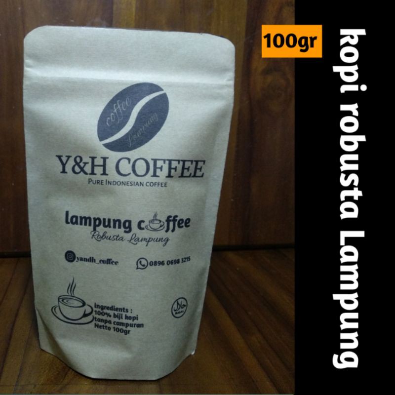 

kopi robusta Lampung,Y&H coffee