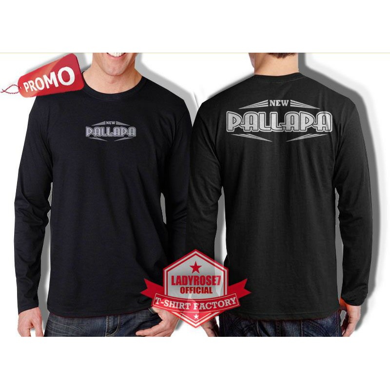 kaos new Palapa lengan panjang terkece