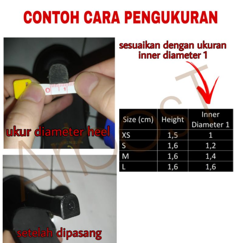 Protector Insole Pelindung High Heels Anti Slip Sticker Sol Sepatu Bantalan Kaki Depan Pereda Nyeri