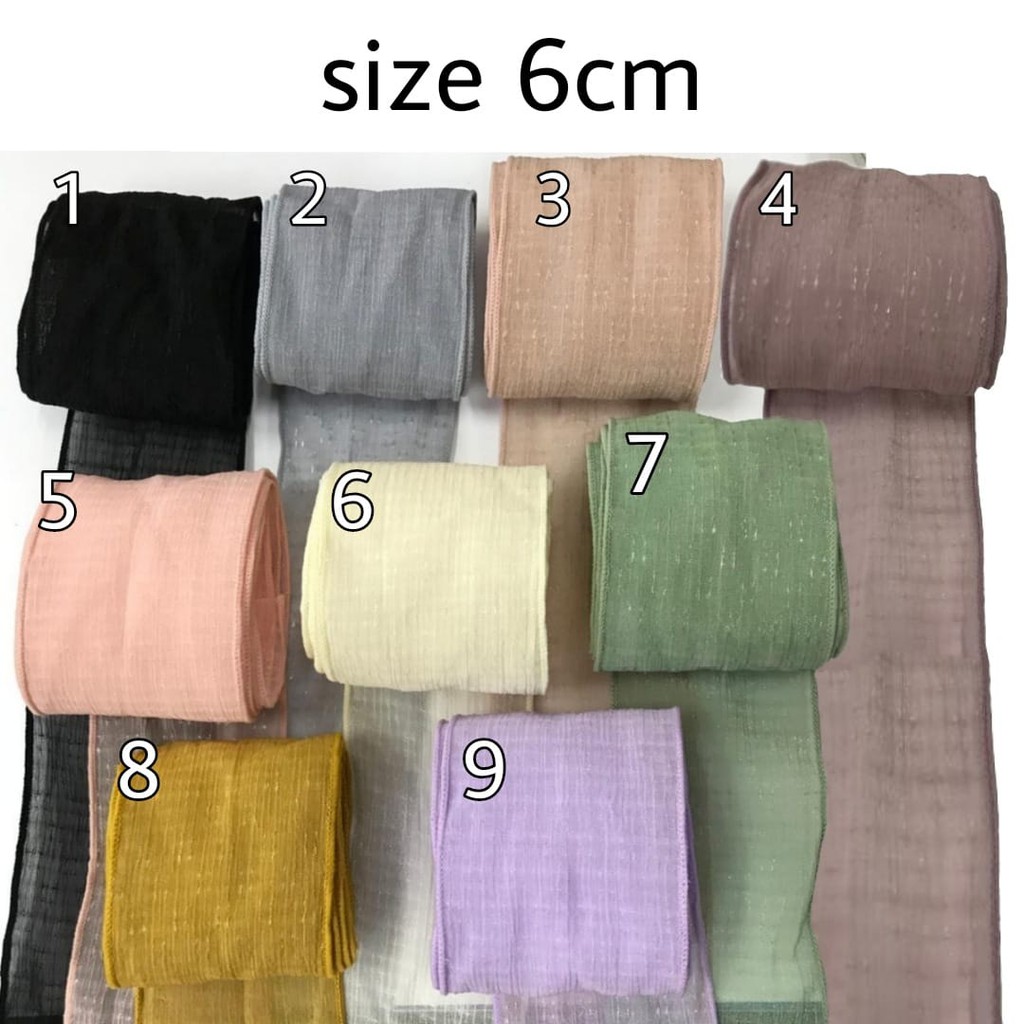 1 METER - 6 CM PITA SIFON SERAT | PITA IMPORT