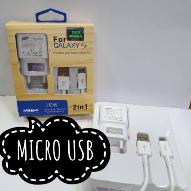 Charger Samsung 2A original accessories micro usb