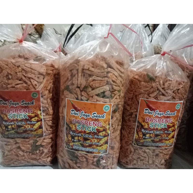 

Basreng stik pedas daun jeruk 2kg