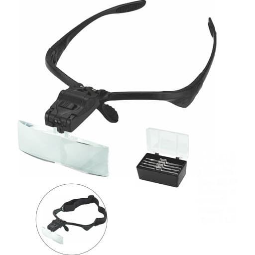 

COVID 9891 Magnifier Lup Luv Kacapembesar Kacamata Kaca Pembesar LED