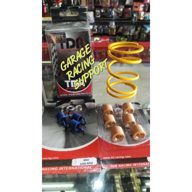 PROMO MURAH PAKET UPGRADE CVT MIO SMILE SPORTY NOUVO PER CVT PER KAMPAS GANDA ROLLER TDR   *