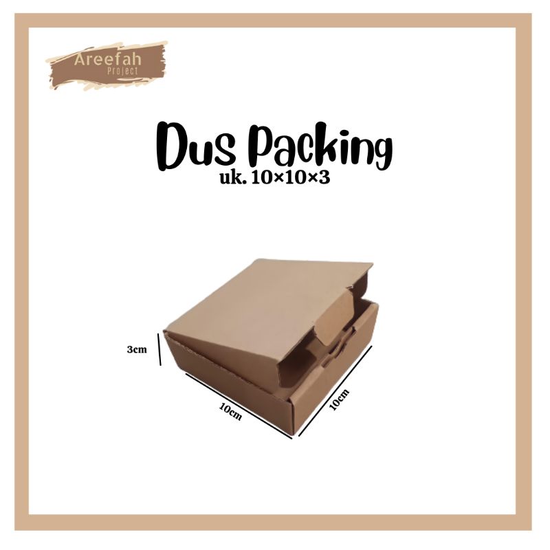 

KARDUS KARTON / KARDUS BOX / KARDUS PACKING DIE CUT UKURAN 10x10x3 cm