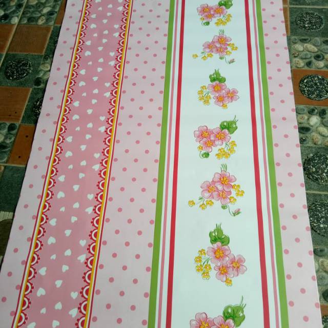 WALLPAPER MURAH || WALLPAPER KEREN || WALLPAPER MOTIF SALUR BUNGA PINK