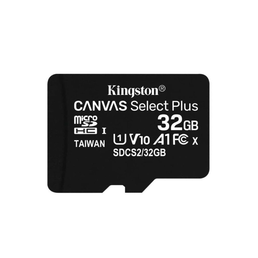 Kingston MicroSD Card Canvas Select Plus Class 10 MicroSDHC 32GB