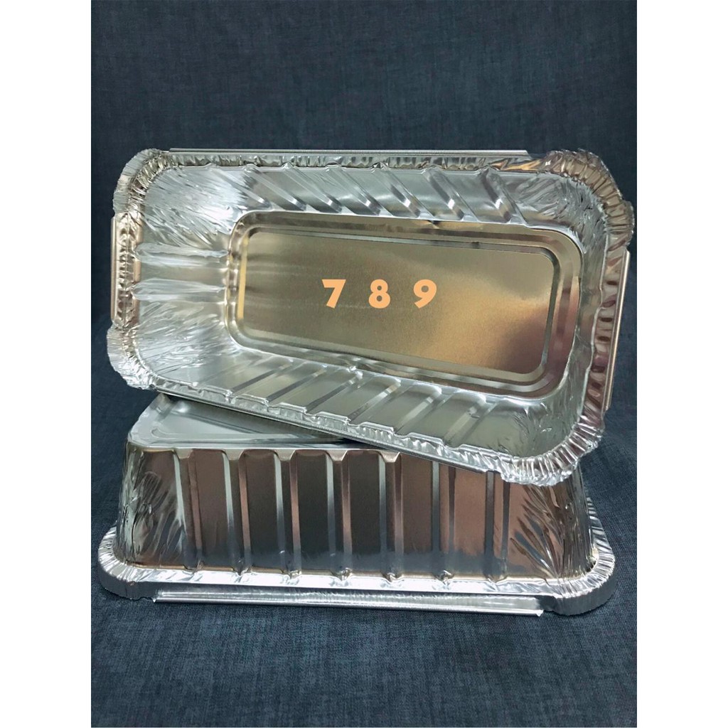 ALUMUNIUM FOIL TRAY BX-1850 / BX1850 / BX 1850 (TANPA TUTUP MIKA) 1PAKET ISI 25PCS