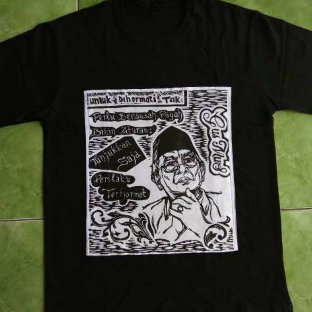 Kaos Gus Mus / sablon Cukil