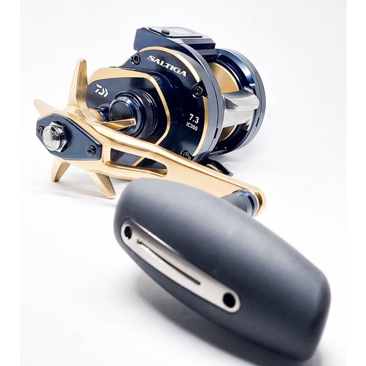 Reel Daiwa Saltiga IC 2021 300H-SJ / 300HL-SJ Handle Kanan/Kiri