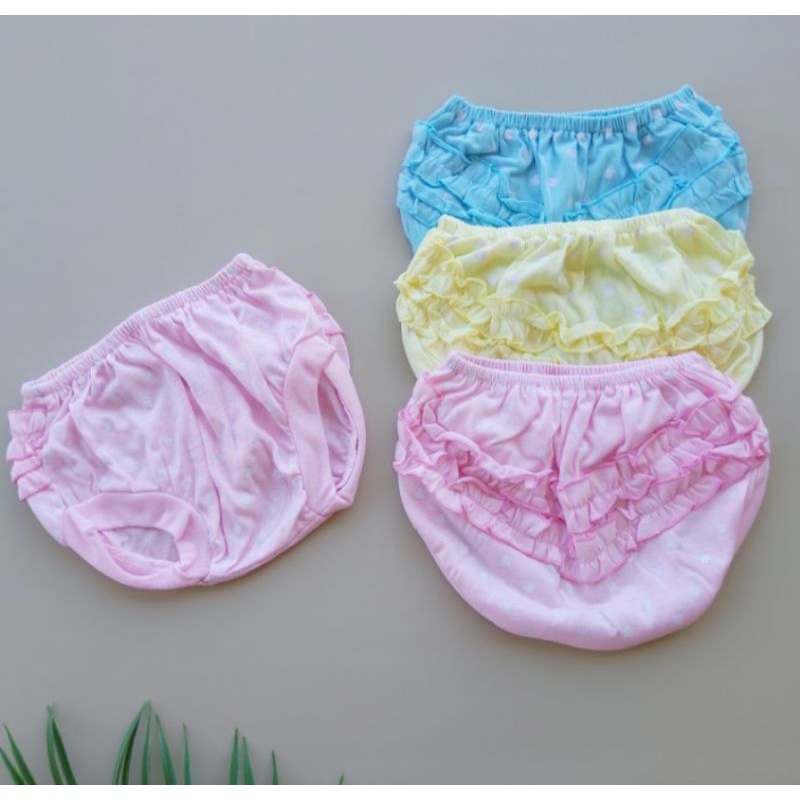 3 pcs celana dalam bayi renda