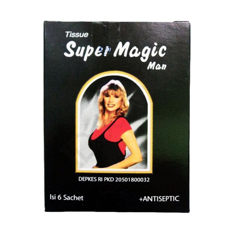 Tissue / Tisu Super Power Magic Man 1 kotak isi 6