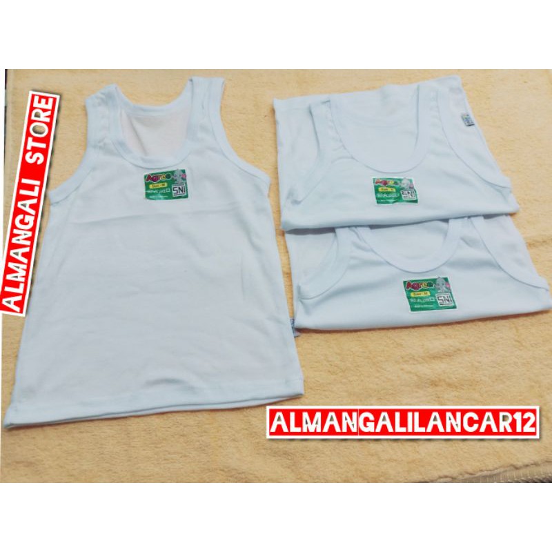 ((3PCS)) SINGLET ANAK | KAOS DALAM AGREE KIDS ST-02