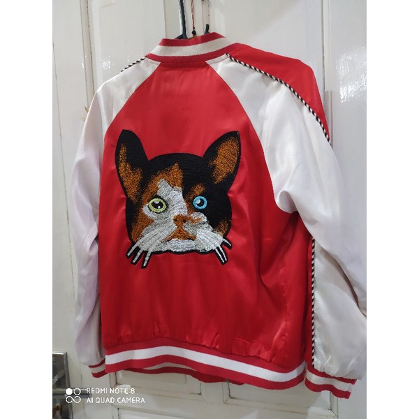 preloved jaket satin